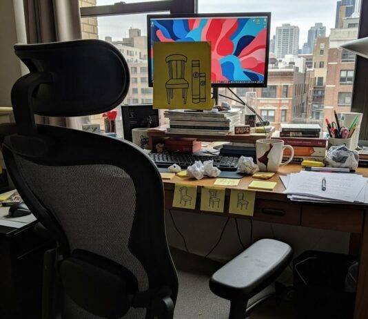 Top Ergonomic Office Chairs Under $300 That Support Your Back Messy Chicago Office Desk with Ergonomic Chair