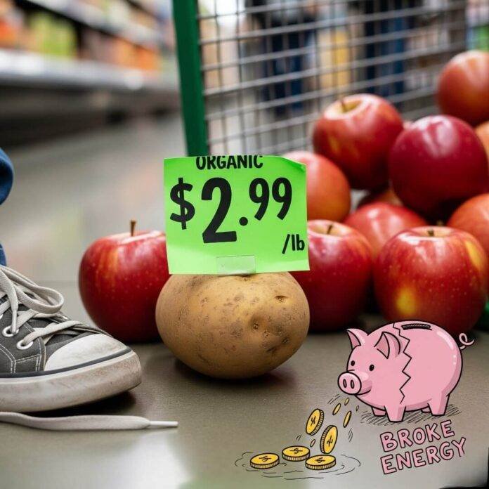 Grocery Store Chaos: Broke Energy & The Cracked Piggy Bank
