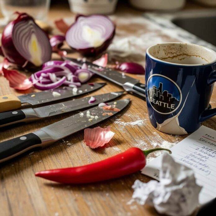 Chaotic Kitchen Countertop: A Seattle Chef's Messy Recipe Chaotic Kitchen Countertop: A Seattle Chef's Messy Recipe