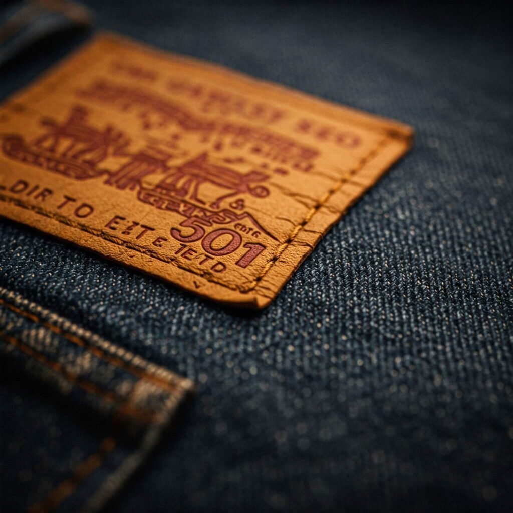 Levi's 501 Denim Texture