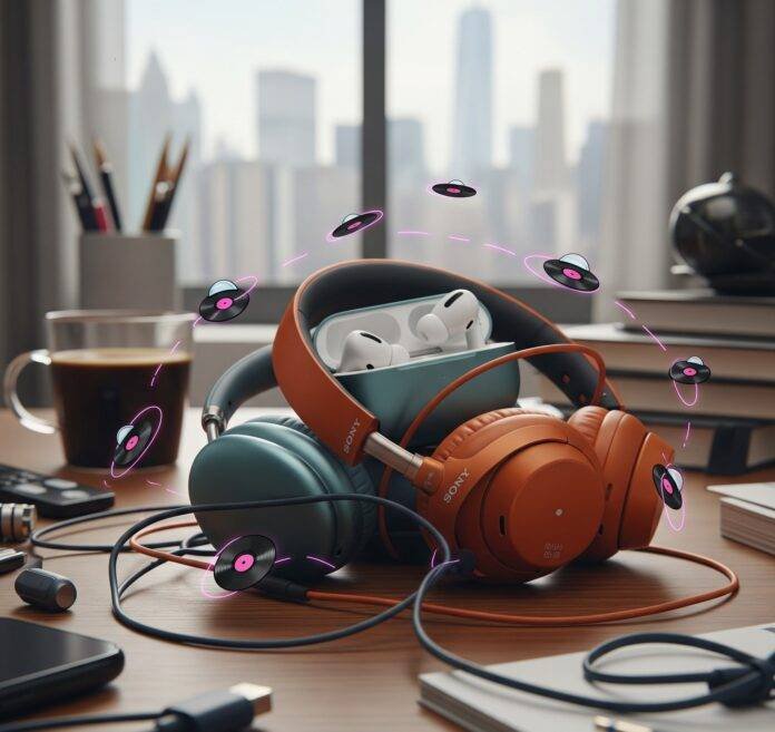 AirPods Max vs Sony WH-1000XM5: Headphone Battle on a Brooklyn Desk AirPods Max vs Sony WH-1000XM5: Headphone Battle on a Brooklyn Desk