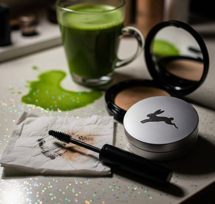 My chaotic vanity, where cruelty-free makeup lives My chaotic vanity, where cruelty-free makeup lives