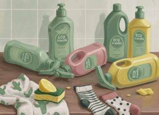 Top Eco-Friendly Cleaning Products That Actually Work Mismatched Socks and Messy Kitchen Counter: A Cautiously Optimistic Scene