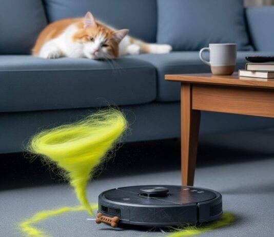 Top Robot Vacuums Under $500 for Pet Hair & Dust Robot Vacuum vs. Pet Hair: A Cat's-Eye View of the Chaos