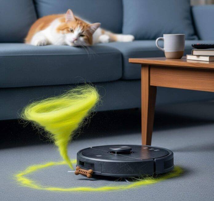 Robot Vacuum vs. Pet Hair: A Cat's-Eye View of the Chaos