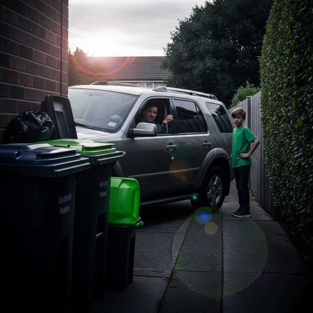 Stressed SUV Parking Fail - Neighbor's Kid Judges My Life Choices