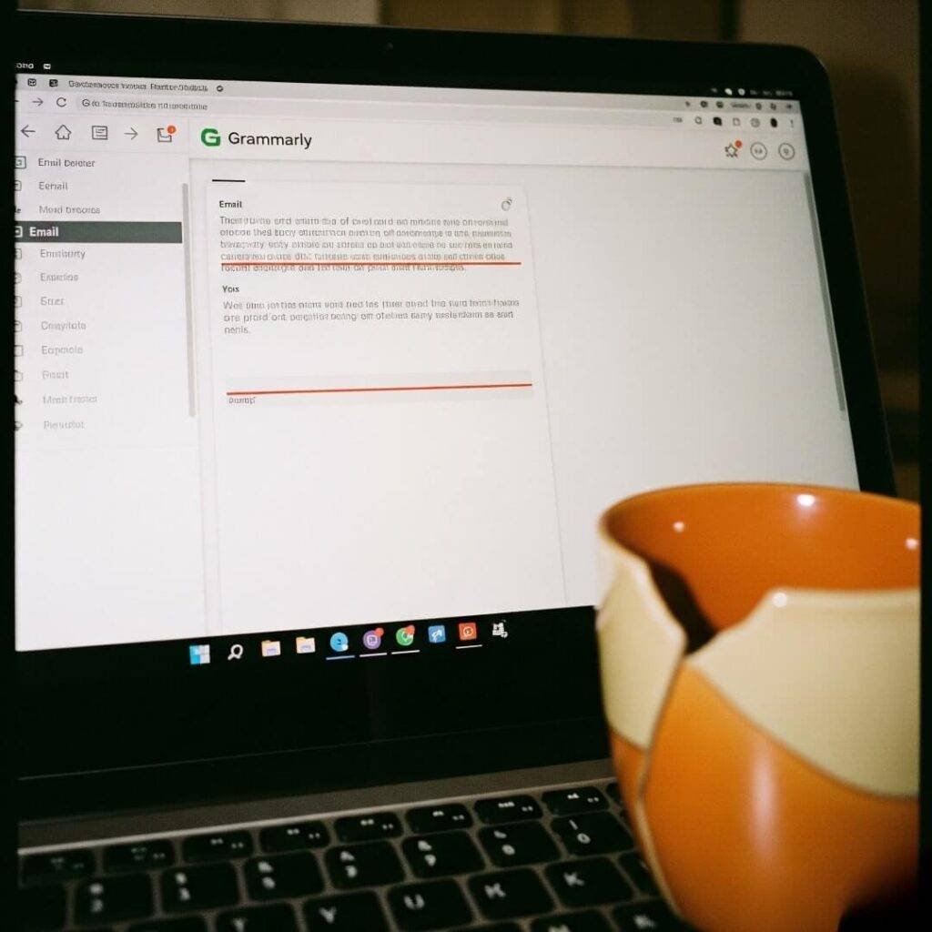 Typo Saved: A Chipped Mug's Ode to Grammarly