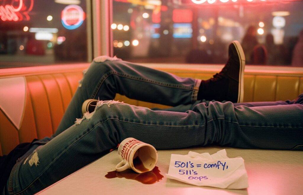 Levi's 501 vs 511: A Diner Disaster