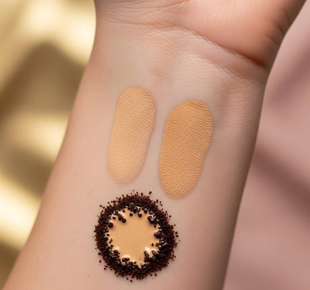 Coffee Smudge & Foundation Swatches: Candid Makeup Review