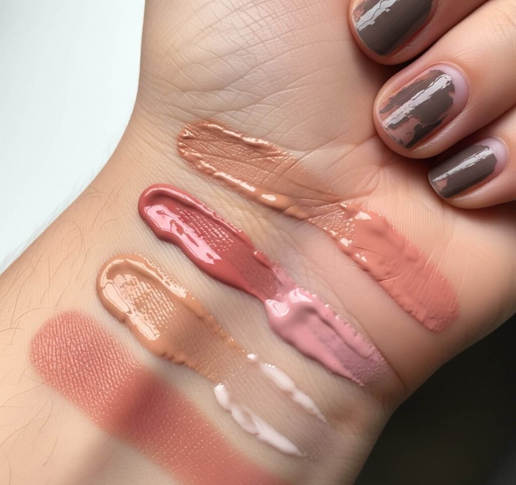 Vegan Lip Gloss Swatches & Chipped Nail Polish