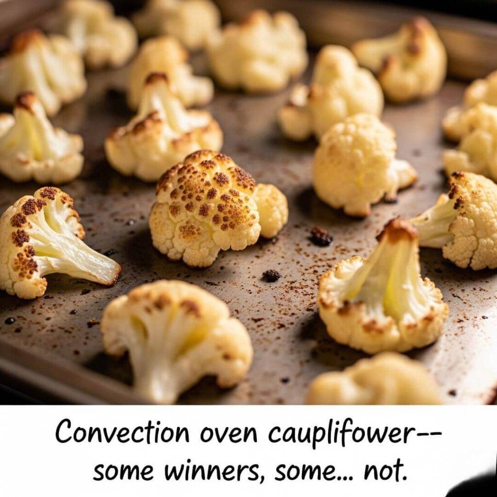Convection Oven Cauliflower: Golden Winners vs. Sad and Pale Fails