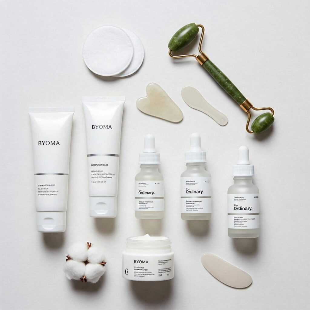 Byoma and The Ordinary Skincare Routine