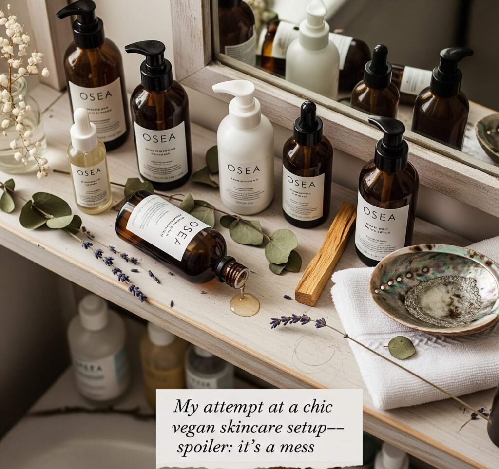Messy Chic: My Vegan Skincare Shelf