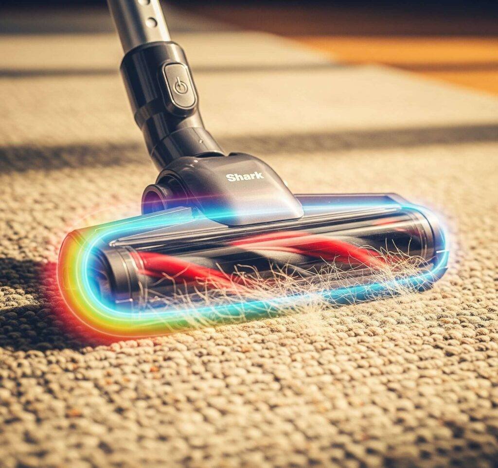 Shark Vertex DuoClean: Pet Hair Power on Rugs