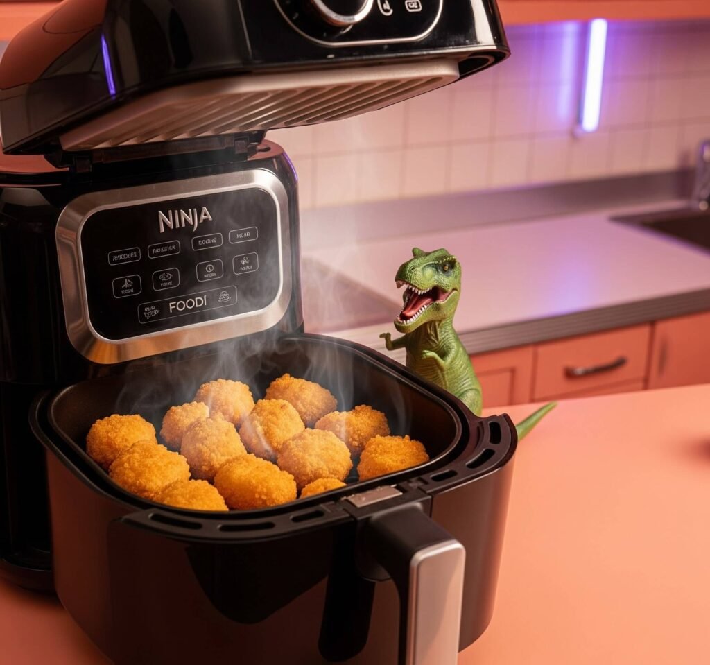 Ninja Foodi: Dino-approved Crispy Chicken Nuggets