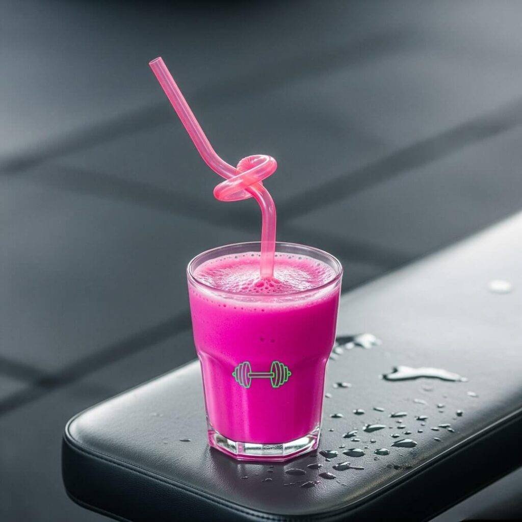 Bent Straw Protein Shake: My Instagram Fail