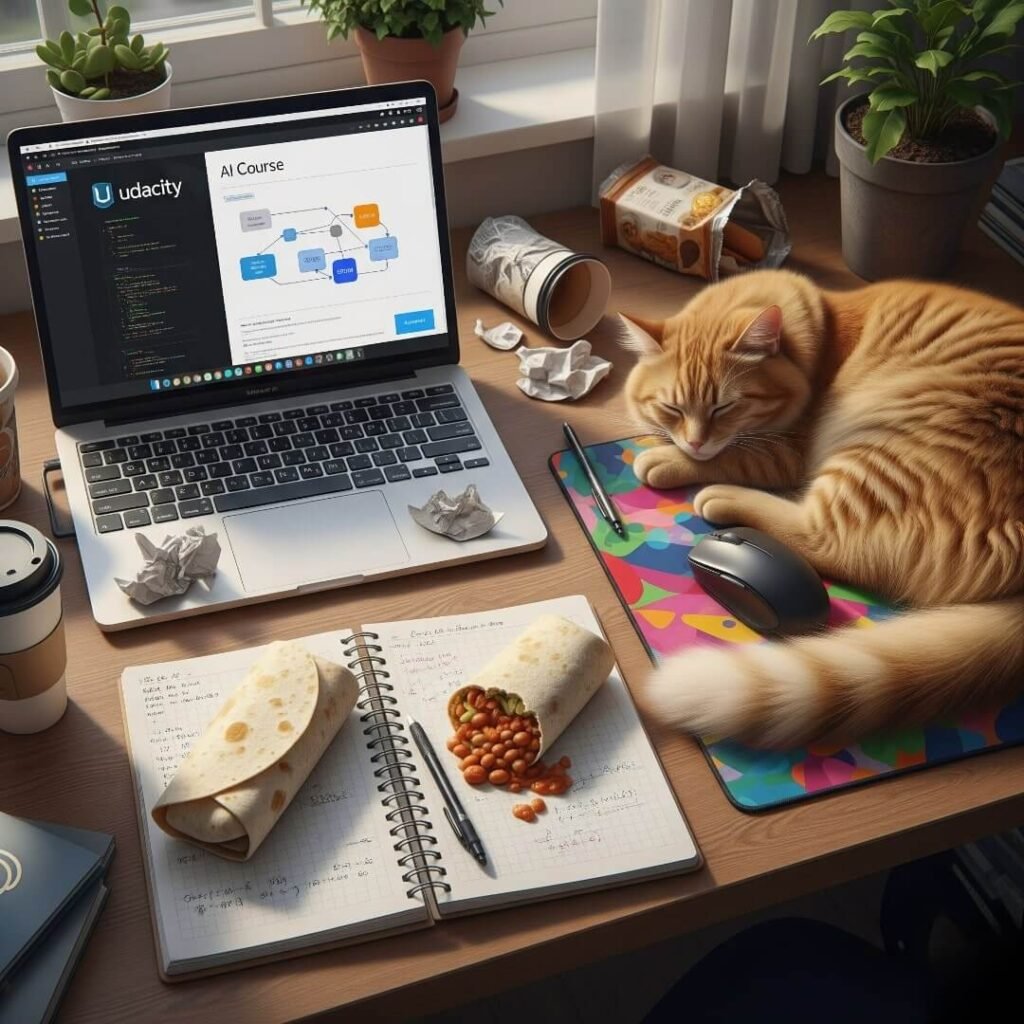 AI Dreams & Burrito Disasters: My Udacity Journey