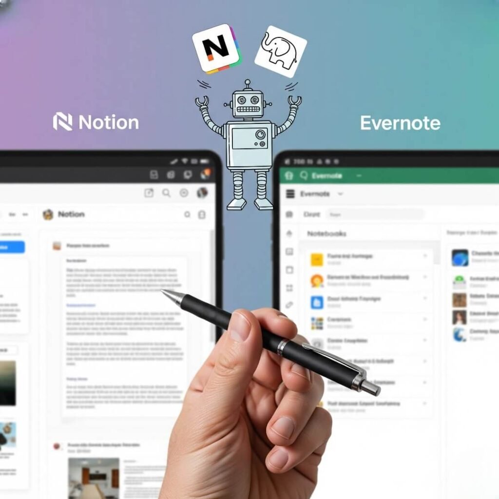 Notion vs. Evernote: The Great Productivity Debate
