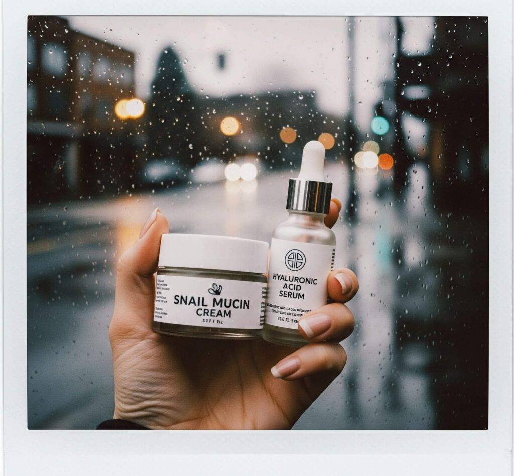 Portland Skincare: Snail Mucin & Hyaluronic Acid in the Rain