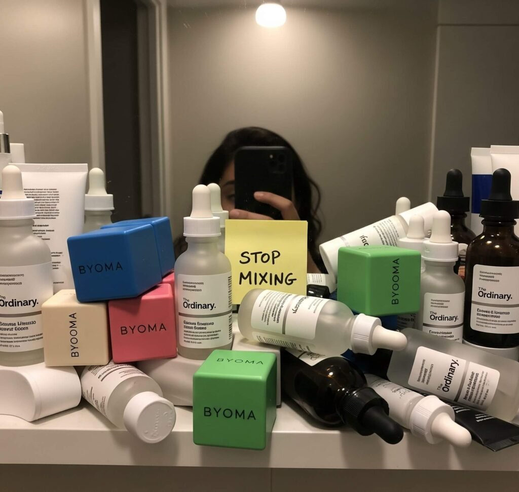 Byoma vs. The Ordinary: My Skincare Shelf is a War Zone