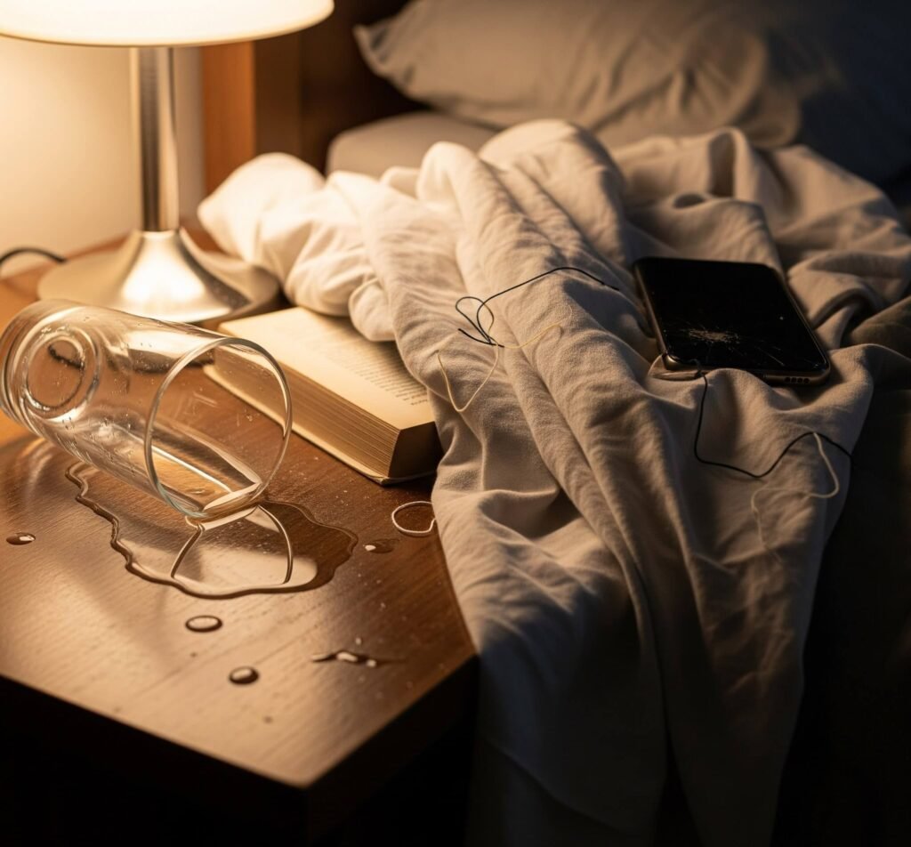 Bedroom Bedlam: The Nightstand's Linen and Cotton Crisis