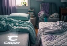Casper vs Purple Mattress: Which One Gives the Best Sleep? Casper vs. Purple Mattress: A Messy Bedroom Showdown