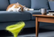 Top Robot Vacuums Under $500 for Pet Hair & Dust Robot Vacuum vs. Pet Hair: A Cat's-Eye View of the Chaos